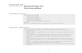 CHAPTER 15 Accounting For Partnerships - Higher Ed · PDF file2 CHAPTER 15 ACCOUNTING FOR PARTNERSHIPS This chapter will examine the accounting practices involved in the partnership