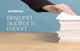 Beyond auditor's report - KPMG · PDF fileBeyond auditor's report. Example description Extract from KPMG Audit Plc, report to Rolls-Royce Holdings plc shareholders for the year ended