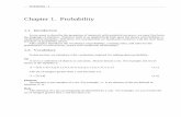 Chapter 1. Probability - utkstair.orgutkstair.org/clausius/docs/mse301/pdf/introappliedstatistics_v01... · Probability - 1 Chapter 1. Probability ... This chapter introduces the