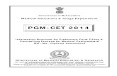 PGM Booklet preference Book 2014 Dt.14.02 - DMER of PGM_Booklet_preference_Book_2014_Dt.15.02… · Information Brochure for Preference Form Filling & Counselling ... Candidates from