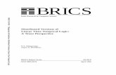 BRICS RS-98-8 Thiagarajan & Henriksen: Distributed Versions of Linear Time Temporal Logic BRICS Basic Research in Computer Science Distributed Versions of Linear Time Temporal Logic:
