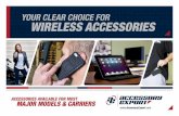 YOUR CLEAR CHOICE FOR WIRELESS …lib.store.yahoo.net/lib/yhst-31327450906170/aecatalog.pdfYOUR CLEAR CHOICE FOR WIRELESS ACCESSORIES ... specialize in function and fashion forward