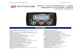 DKG-119J MANUAL AND REMOTE START UNIT -  · PDF filedkg-119j user manual v-32 (09.07.2012) dkg-119j manual and remote start unit
