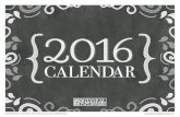 2016 Chalkboard Style Free Printable Calendar - Template Author Juliana Halvorson Subject A FREE calendar template for use in commercial or non-commerciall purposes. The calendar template