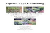Square Yard Gardening - Taylor County – University of ... · Web viewPeat moss helps hold moisture and keep the soil loose. When buying compost, make sure it is truly compost. Some