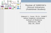 Review of SAMHSA’s Clinical Initiatives (Published Studies) · PDF fileReview of SAMHSA’s Clinical Initiatives (Published Studies) Edward J. Cone, ... Aegis Sciences Corporation