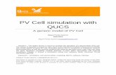 PV Cell simulation with QUCSqucs.sourceforge.net/docs/Photovoltaic_Cell_Model_Miguel Pareja.pdf · PV Cell simulation with QUCS 3 2013 1.- INTRODUCTION In this paper show results