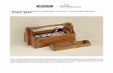 WOODWORKS PROJECT PLANNER: 2016-2017 ADVANCED PROJECT TOOL · PDF file-1-WOODWORKS PROJECT PLANNER: 2016-2017 ADVANCED PROJECT TOOL BOX As your woodworking skills grow, so will the