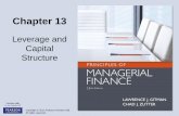 Leverage and Capital Structure - TMC Business - Hometmcbusinessfaculty.weebly.com/uploads/7/8/7/6/7876424/...•Effective decisions can lower the cost of capital, resulting in higher