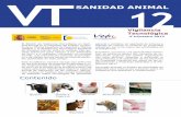 VT 12 - oepm.es · PDF filefor preventing bouine masti-tis and preparation method of spray CN 103083396 A ... response against tick in-festations and tick-borne Perez De Leon Adalberto