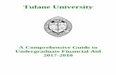 University Financial Aid Office · PDF fileUniversity Financial Aid Office Staff The staff of Tulane's University Financial Aid Office is available to answer your specific ... Andrea