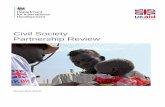 Civil Society Partnership Review (November 2016) · PDF fileThe purpose of the Civil Society Partnership Review ... environment and present new ... learning and flexible responses
