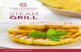 STEAM GRILL - QVC your steam grill ∙ 9 USING YOUR STEAM GRILL Using your Flavor Channel: If desired, pour water, broth, wine, or flavoring of your choice into the Flavor ...
