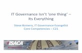 IT Governance Isn’t ‘one thing’ Its · PDF fileIT Governance Isn’t ‘one thing’ – Its Everything ... IT GOVERNANCE ISN’T ‘ONE THING ... The‘other’ objectivesof