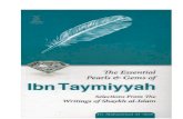 The Essential Pearls & Gems of Ibn Taymiyyah | Kalamullah · PDF fileThe Essential Pearls & Gems of lbn Taymiyyah ... accept the view of those who affirm the attributes of Allah but