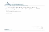 U.S. Capital Markets and International Accounting ... · PDF fileU.S. Capital Markets and International Accounting Standards: GAAP Versus IFRS Congressional Research Service Contents