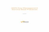 AWS Key Management Service Best Practices · PDF file · 2017-04-20Amazon Web Services – AWS Key Management Service Best Practices Page 2 AWS KMS and IAM Policies You can use AWS