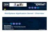 WebSphere Application Server - Overvie Application Server ... Technical Sales Specialist IBM Italia S.p.A. IBM Value Assessment ... WebSphere ND Application Server