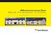 Monocouche Best Practice Guide - Home - · PDF fileand restrained by the substrate and will not crack. ... Monocouche Best Practice Guide. For The Site Agent Building Practice Infilling