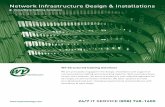 Network Infrastructure Design & Installations - Jive · PDF fileNetwork Cabling Services for Multi-location Companies Nationwide As experts in network and structured cabling solutions,