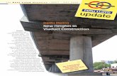 UPDATE Delhi Metro New Heights in Viaduct Construction sep-oct 2005.pdf · Flyover construction has ... placement of formwork for this portion was very critical. The system ... new