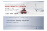 Operational Landing Distances - UKFSC Meetings/Specialist Subject/Intl... · 3 Performance 4 Implementation by Airbus 5 Conclusion Page 2 ... Operational Landing Distances •Airbus