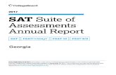 2017 Georgia SAT Suite of Assessments Annual Report Georgia SAT Suite of Assessments Annual Report ... Mean Score