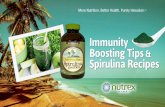 Immunity Boosting Tips Spirulina Recipes - Susan Smith Josusansmithjones.com/sites/default/files/pdfs/Spirulina-Immunity... · Immunity Boosting Tips & Spirulina Recipes. Hand ...