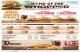 R30.90 MEAL R41 - Burger King South Africa R69.90 DOUBLE CHICKEN DELUXE DOUBLE SPICY HAMBURGER DOUBLE HAMBURGER WITH CHEESE DOUBLE HAMBURGER DELUXE R30.90PER MEAL R41.90PER MEAL R14.90