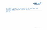 Intel® Omni-Path Fabric Switches Command Line Interface ... Guide.pdf · Intel® Omni-Path Fabric Switches Command Line Interface Reference Guide Rev. 3.0 May 2016 Order No.: H76458-3.0