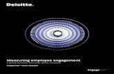 Measuring employee engagement - Deloitte · 1 EngagePath client spotlight / Measuring employee engagement: A global specialty consumer goods company A global specialty consumer goods