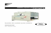 Inverter Air-cooled screw chillers - 511 C - 08/10 A - EN page 6/64 Nomenclature EWA D 330 AJ YN N /S Machine type ERA: Air-cooled condensing unit EWW: Water cooled packaged water
