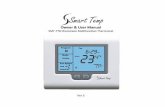 Chameleon Owner manual Ver 3 - Thermostat · SMT‐770 Chameleon Multifunction Thermostat ... As a result, if properly installed your Smart Temp ... desired change this value with