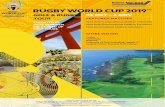 GOLF & RUGBY 24 OCT 4 NOV TOURteedupgolftours.com/wp-content/uploads/2018/03/RWC-2019-Itinerary... · style layout and will be hosting the 2020 Japan ... Rugby World Cup 2019 merchandise