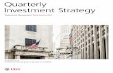 Quarterly Investment Strategy - UBS€¦ · 2 Quarterly Investment Strategy / Third Quarter 2015 ... JP Morgan EMBI Global 1.1 7.3 0.6 12.2 13.5 ... on expectations of increased M&A