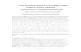 A Semi-Parametric Approach to Account for Complex … · A Semi-Parametric Approach to Account for Complex Designs in Multiple Imputation ... complicated data structure and failed