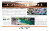 LANDMARK LEGISLATION: R TRAILS - sierraclub.org · Winter 2017 Canyon Echo 3  The Grand Canyon Chapter recommends a vote for Debbie Heaton in the upcoming election for