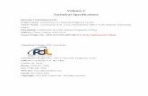 Volume 3 Technical Specifications - govt.lc · Technical Specifications PROJECT INFORMATION ... 304 Shop drawing submittal ... 504 General Earthworks Operations ...