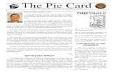 The Pie Card - Division 8 - div8-mcr-nmra.orgdiv8-mcr-nmra.org/site/piecard/2011/6-2011.pdfThe Pie Card Division Eight Newsletter ... a few of us enjoyed an Amish dinner at the home