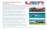 Tour Itinerarystudentathleteworldtours.com/wp-content/uploads/2017/… ·  · 2017-04-14Tour Itinerary Barbados Basketball ... Hop aboard a breathtaking catamaran and set ... Microsoft