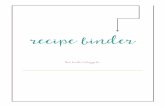 2016 Recipe Binder Cover - Just a Girl and Her Blog Microsoft Word - 2016 Recipe Binder Cover.docx Created Date 1/4/2016 11:31:02 PM
