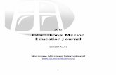 International Mission Education Journal - nmi.nazarene.orgnmi.nazarene.org/DP/Docs/IMEJ/2012_IMEJ_ENG_A4.pdf1 2012 International Mission Education Journal Volume XXVI Nazarene Missions