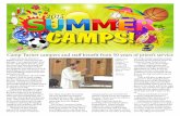 2015 CAMPS! - Catholic Schools in the Diocese of Programs/Su… · included Darien Lake Theme Park, Maid of the Mist and Cave of the Winds at Niagara Falls, Adventure Speedway, ...