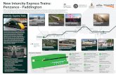 Intercity Express Train - Cornwall Council · PDF fileThe Intercity train is the next generation of intercity rail travel, ... Time Intercity Express train passes through station 1