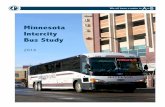 Minnesota Intercity Bus Study 2014 · Minnesota Intercity Bus Study ... as well as Land to Air Express and Rainbow Rider ... A comparison of intercity service over time reveals that