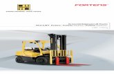 IC Counterbalanced Lift Trucks H4.0-5.5FT Fortens … · IC Counterbalanced Lift Trucks H4.0-5.5FT Fortens/ Fortens Advance / Fortens Advance+ 4 000 – 5 500 kg STRONG PARTNERS.