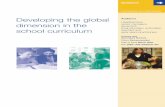 Global Dimension in the Curriculum - Global Footprints GL Documents/_Global... · Developing the global dimension in the ... The National Curriculum includes the global dimension