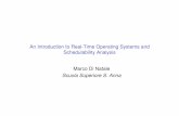 An Introduction to Real-Time Operating Systems and Schedulability Analysis …ee249/fa08/Lectures/... ·  · 2008-10-30An Introduction to Real-Time Operating Systems and Schedulability