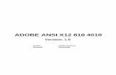 ANSI X12 810 Updated 061509 - Adobe 2 For internal use only ... to support business needs. OID 2/2 Optional CodeName DIDebit Invoice BIG08353Transaction Set …