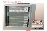 TAYLOR TV Transmitters PAGES AS INDEX/74-76. WEB.pdfAntenna filters supplied with transmitters Taylor Bros. (Oldham) Limited.Tel: 0161 652 3221,Fax: 0161 626 1736 75 Power output meters